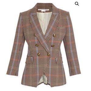 Veronica Beard Empire NWT Dickey Jacket blazer in Chicory Multi Plaid